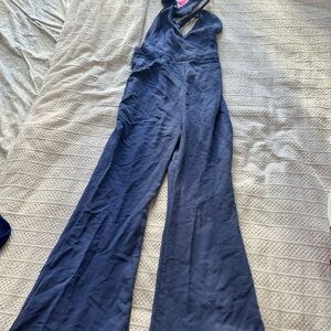 Elegant Navy Jumpsuit